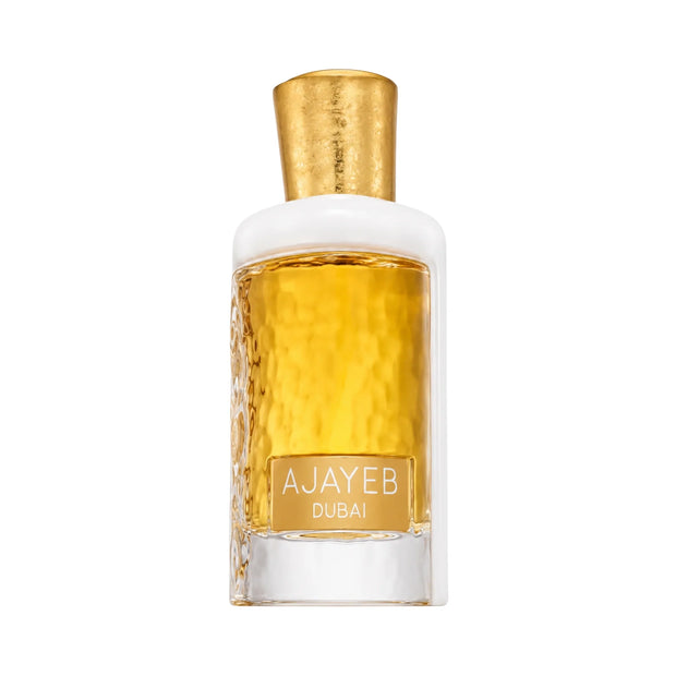 Frasco de Ajayeb Dubai Portrait Lattafa Eau de Parfum Unisex