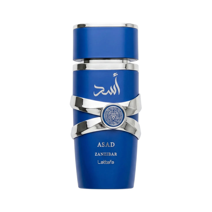 Frasco de Asad Zanzibar Lattafa Eau de Parfum Para Hombre