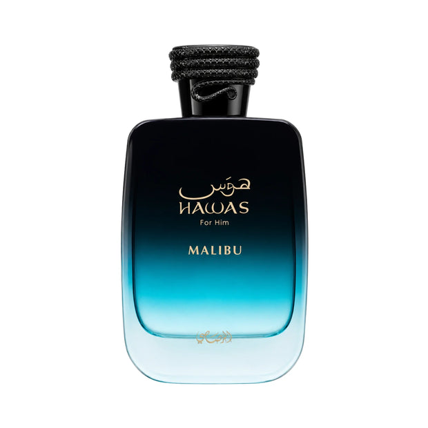 Botella de Hawas Malibu Rasasi Eau de Parfum