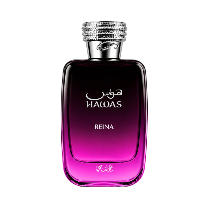 Botella de Hawas Reina Rasasi Eau de Parfum