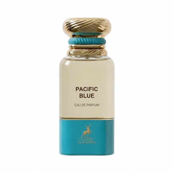 Frasco del Pacific Blue Maison Alhambra Eau de Parfum Unisex