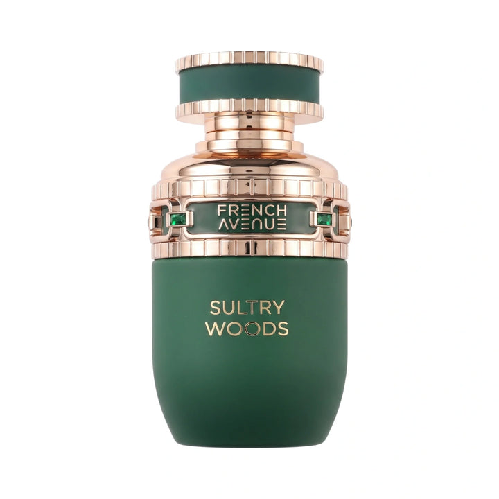 Frasco de Sultry Woods French Avenue Eau de Parfum Unisex