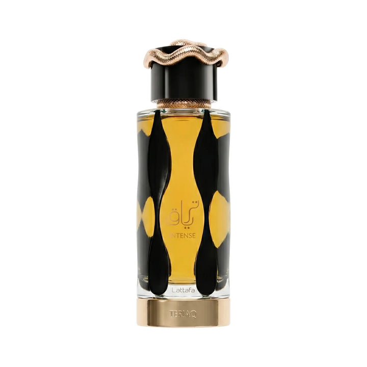 Frasco de Teriaq Intense Lattafa Eau de Parfum Unisex